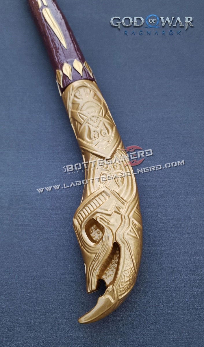 God of War: Ragnarok - Replica Deluxe LEVIATANO Grey 1:1 Glow edition - immagine 9