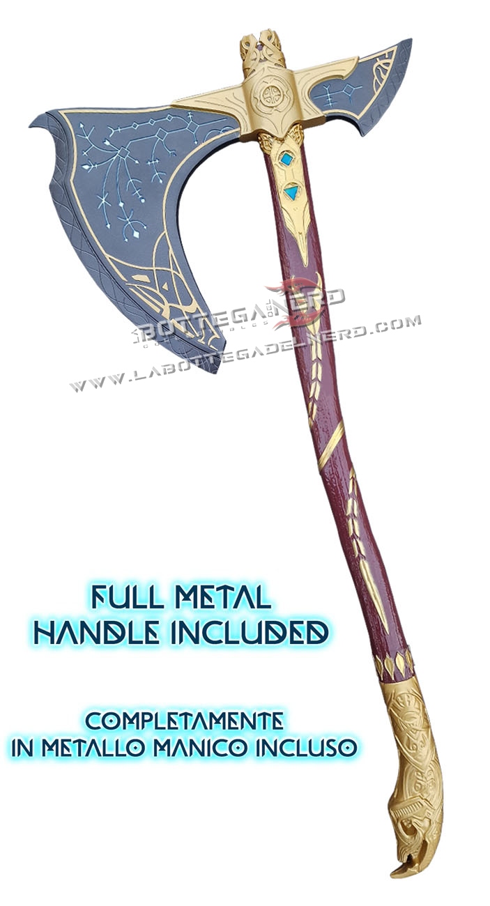 God of War: Ragnarok - Replica Deluxe LEVIATANO Grey 1:1 Glow edition - immagine 3