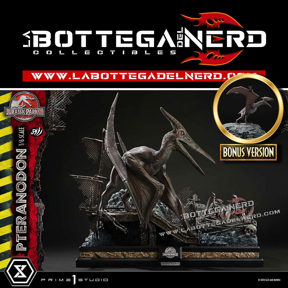 Jurassic Park III - Museum Collection Statue 1/6 Pteranodon Bonus 68cm