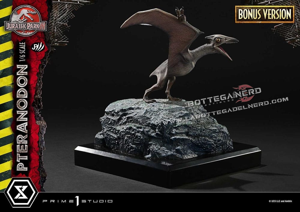Jurassic Park III - Museum Collection Statue 1/6 Pteranodon Bonus 68cm - immagine 6