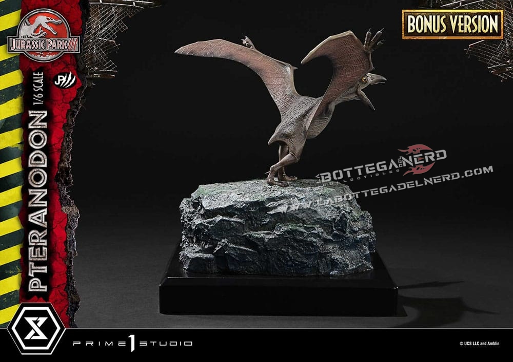 Jurassic Park III - Museum Collection Statue 1/6 Pteranodon Bonus 68cm - immagine 5