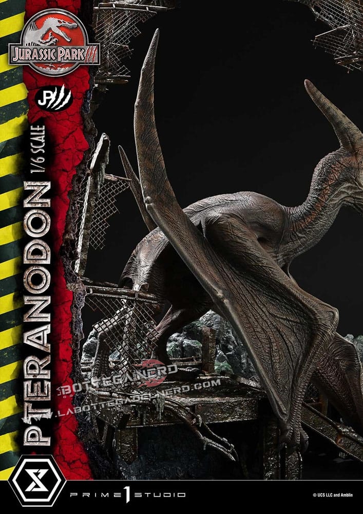 Jurassic Park III - Museum Collection Statue 1/6 Pteranodon 68cm - immagine 7
