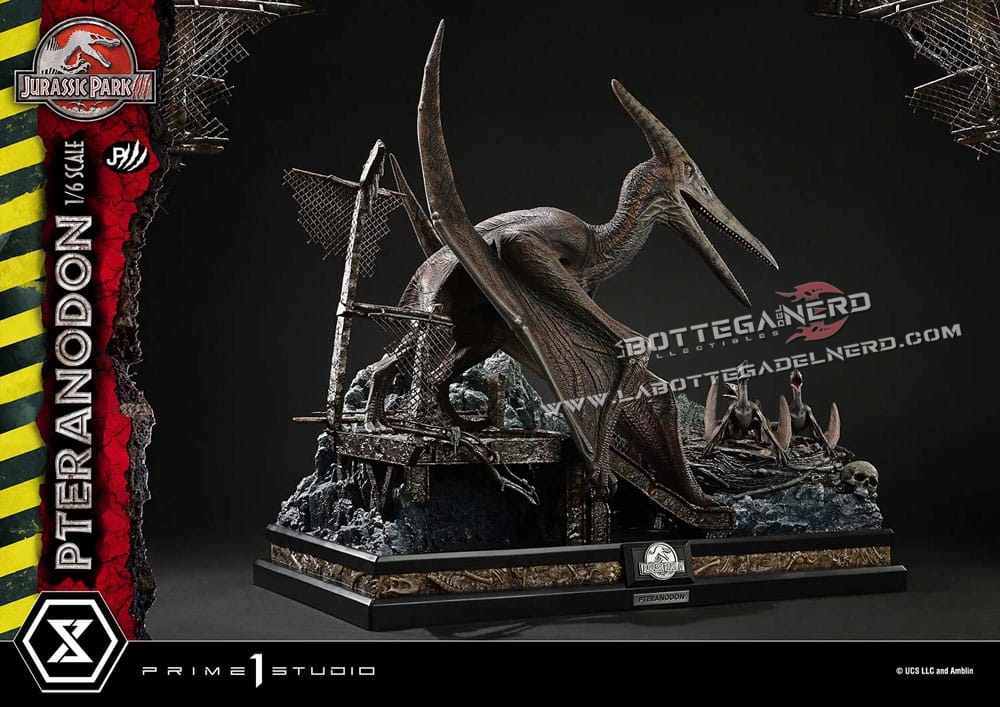Jurassic Park III - Museum Collection Statue 1/6 Pteranodon 68cm - immagine 3