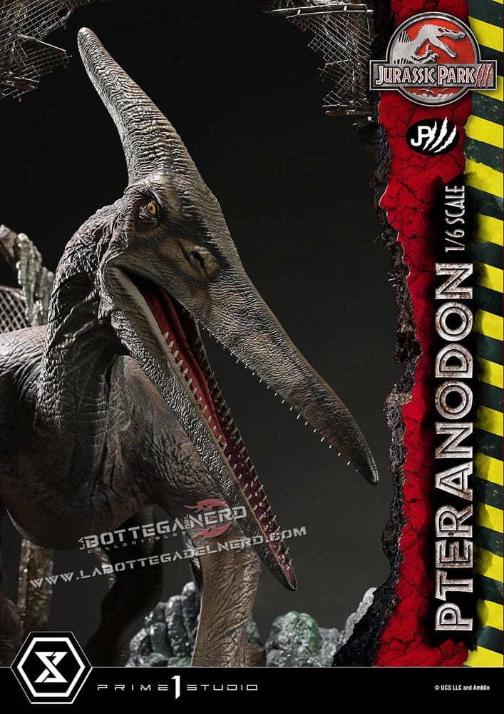 Jurassic Park III - Museum Collection Statue 1/6 Pteranodon 68cm - immagine 8