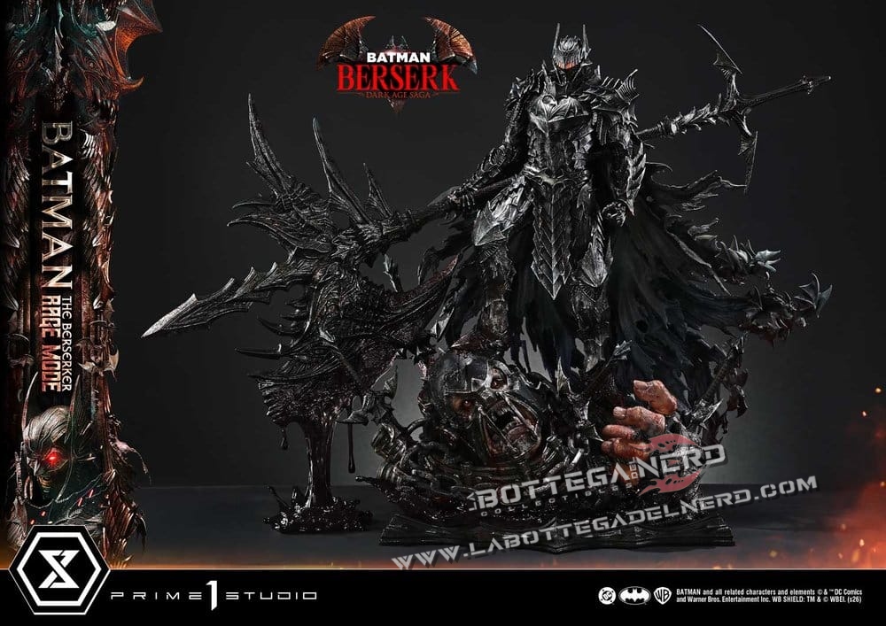 DC Comics - Statue 1/4 Batman The Berserker Rage Dx Bonus 82cm - immagine 22