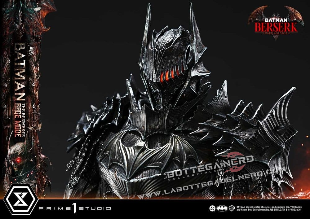 DC Comics - Statue 1/4 Batman The Berserker Rage Dx Bonus 82cm - immagine 20