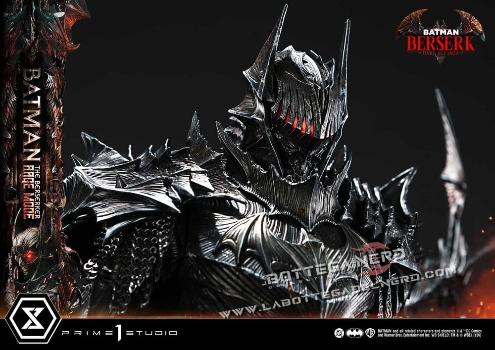 DC Comics - Statue 1/4 Batman The Berserker Rage Dx Bonus 82cm - immagine 19