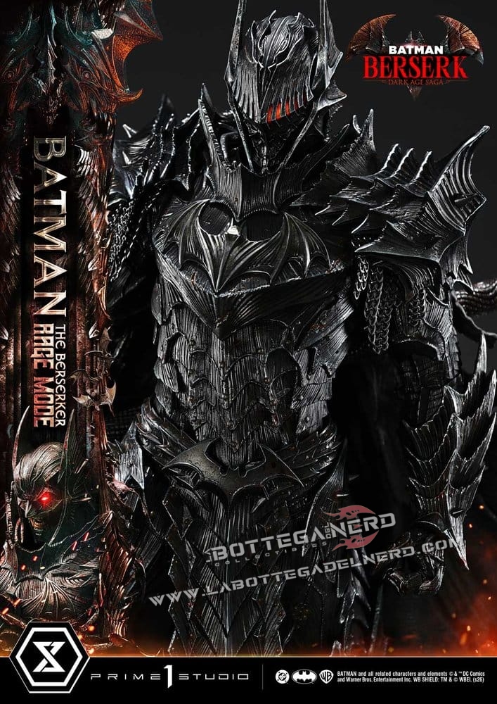 DC Comics - Statue 1/4 Batman The Berserker Rage Dx Bonus 82cm - immagine 23