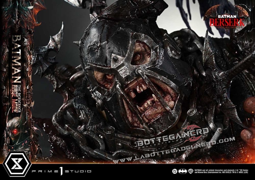 DC Comics - Statue 1/4 Batman The Berserker Rage Dx Bonus 82cm - immagine 18