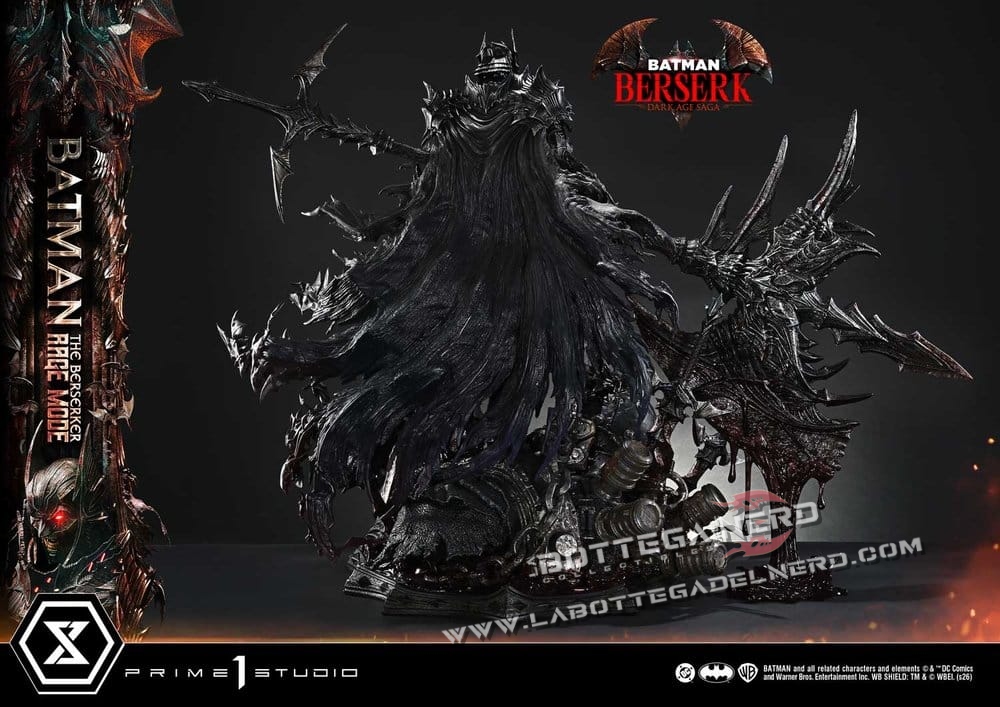 DC Comics - Statue 1/4 Batman The Berserker Rage Dx Bonus 82cm - immagine 17