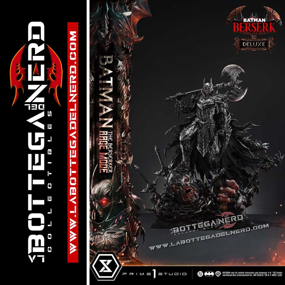 DC Comics - Statue 1/4 Batman The Berserker Rage Deluxe 82cm