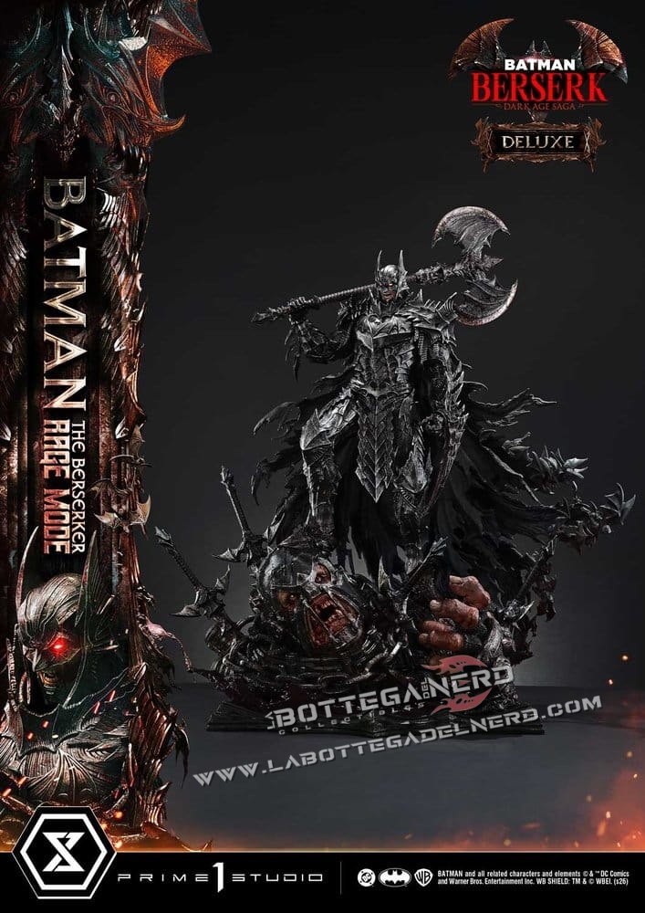 DC Comics - Statue 1/4 Batman The Berserker Rage Dx Bonus 82cm - immagine 13