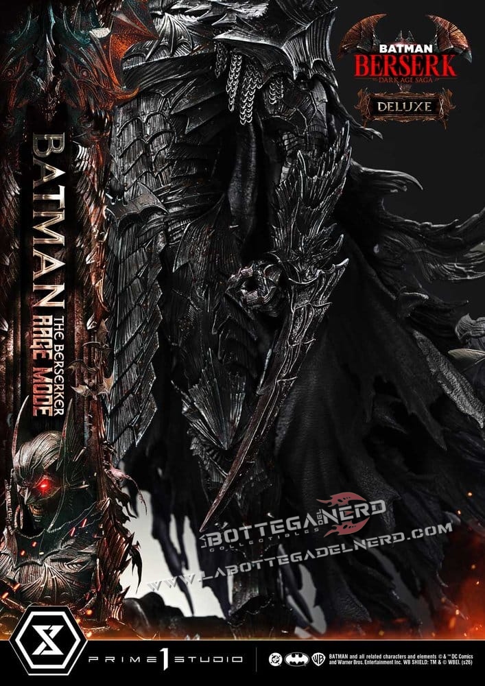 DC Comics - Statue 1/4 Batman The Berserker Rage Dx Bonus 82cm - immagine 9