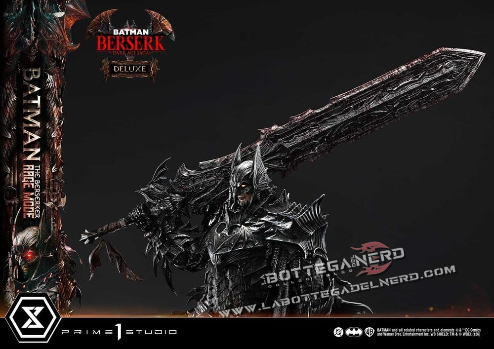 DC Comics - Statue 1/4 Batman The Berserker Rage Dx Bonus 82cm - immagine 4