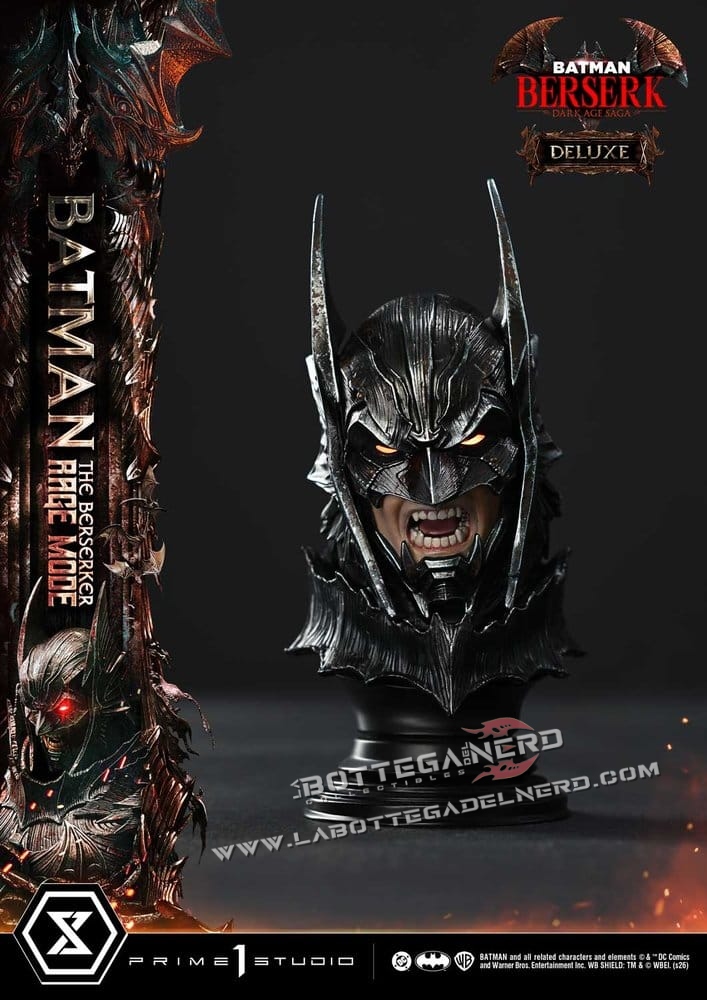 DC Comics - Statue 1/4 Batman The Berserker Rage Dx Bonus 82cm - immagine 8