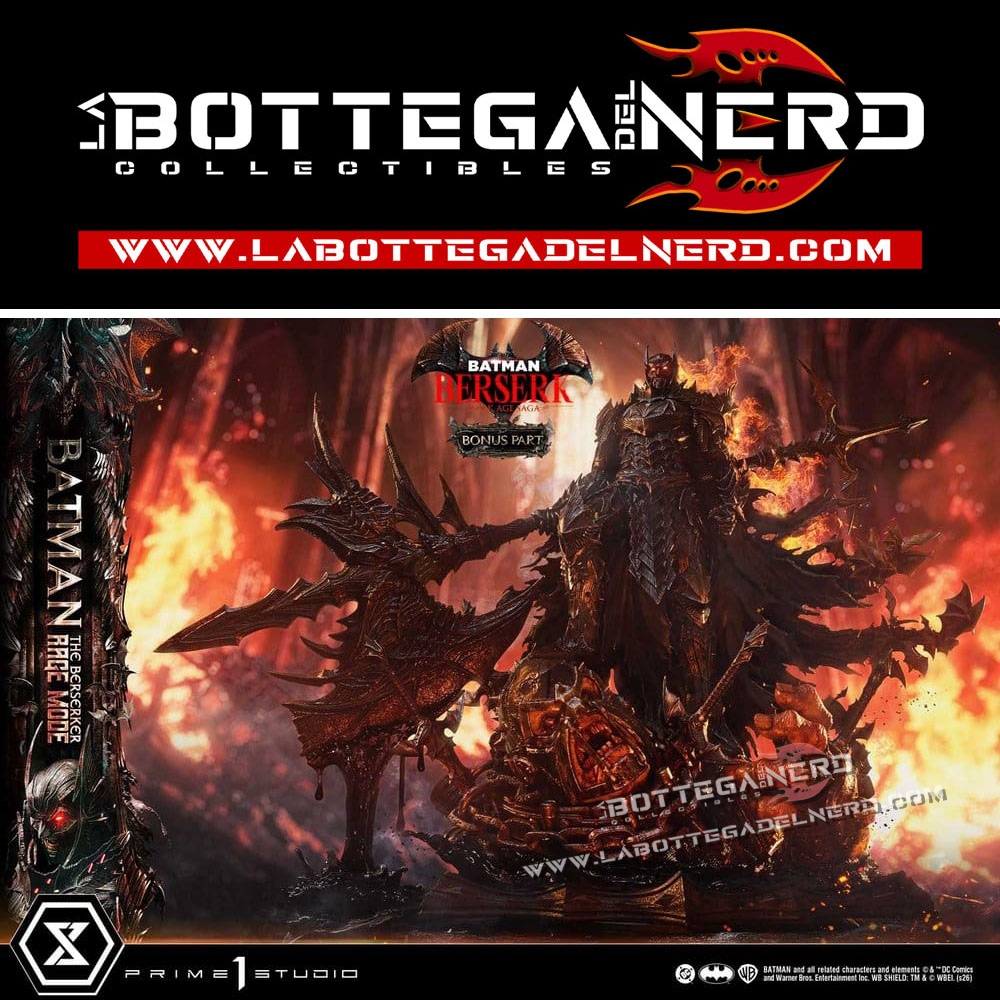 DC Comics - Statue 1/4 Batman The Berserker Rage Dx Bonus 82cm