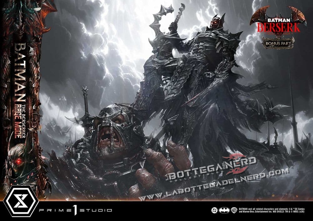 DC Comics - Statue 1/4 Batman The Berserker Rage Dx Bonus 82cm - immagine 3