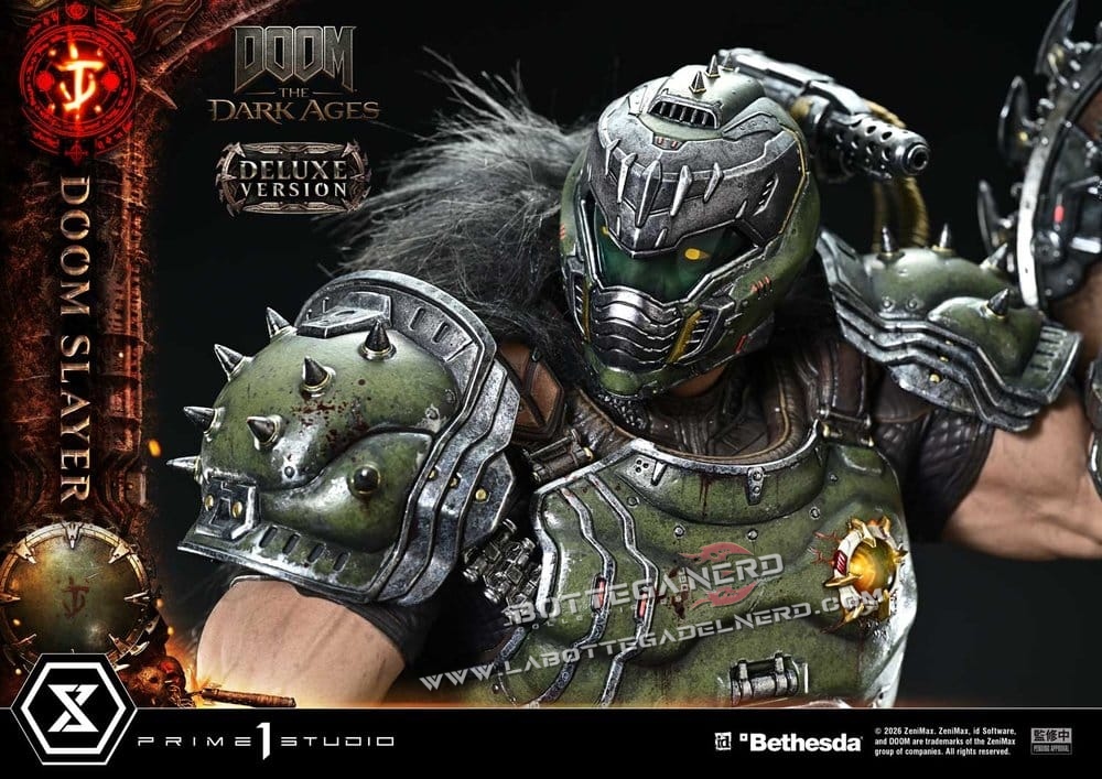 DOOM: The Dark Ages - Ultimate Statue 1/4 DOOM Slayer Dx Bonus 77cm - immagine 14