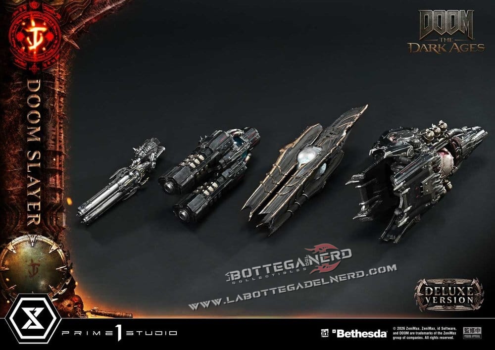 DOOM: The Dark Ages - Ultimate Statue 1/4 DOOM Slayer Dx Bonus 77cm - immagine 9