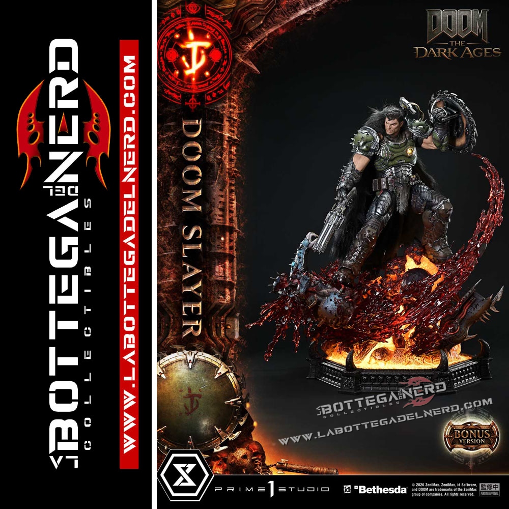 DOOM: The Dark Ages - Ultimate Statue 1/4 DOOM Slayer Dx Bonus 77cm