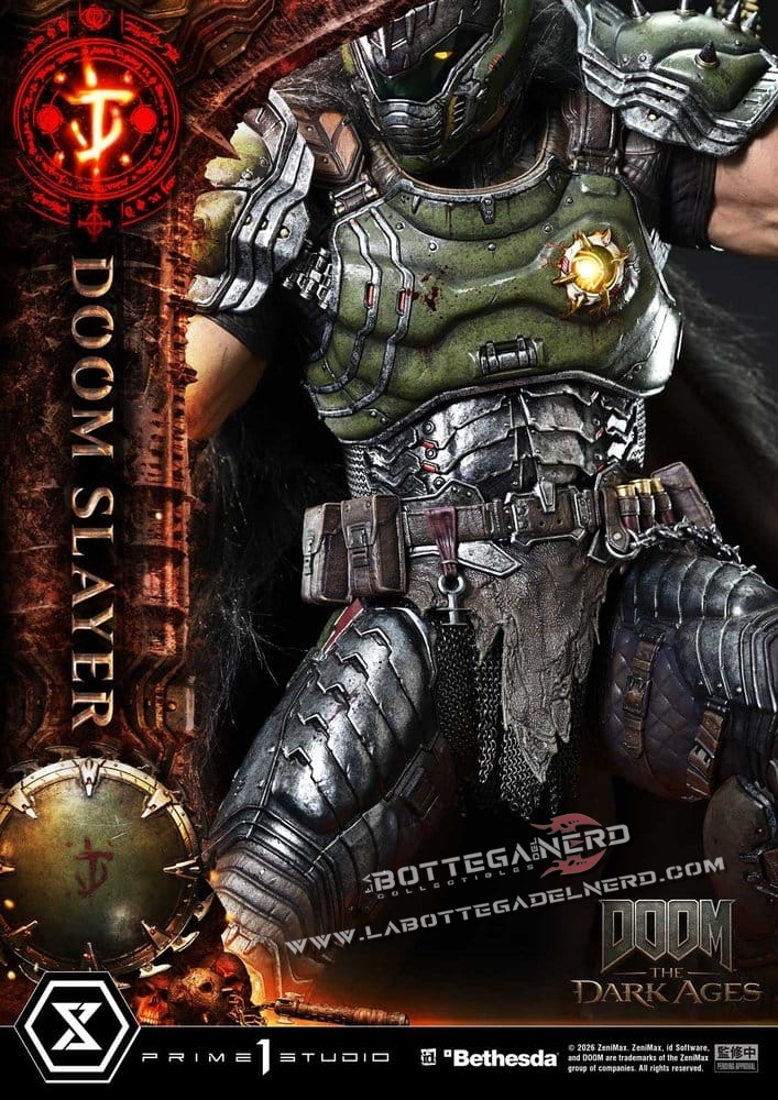 DOOM: The Dark Ages - Ultimate Statue 1/4 DOOM Slayer Dx Bonus 77cm - immagine 22