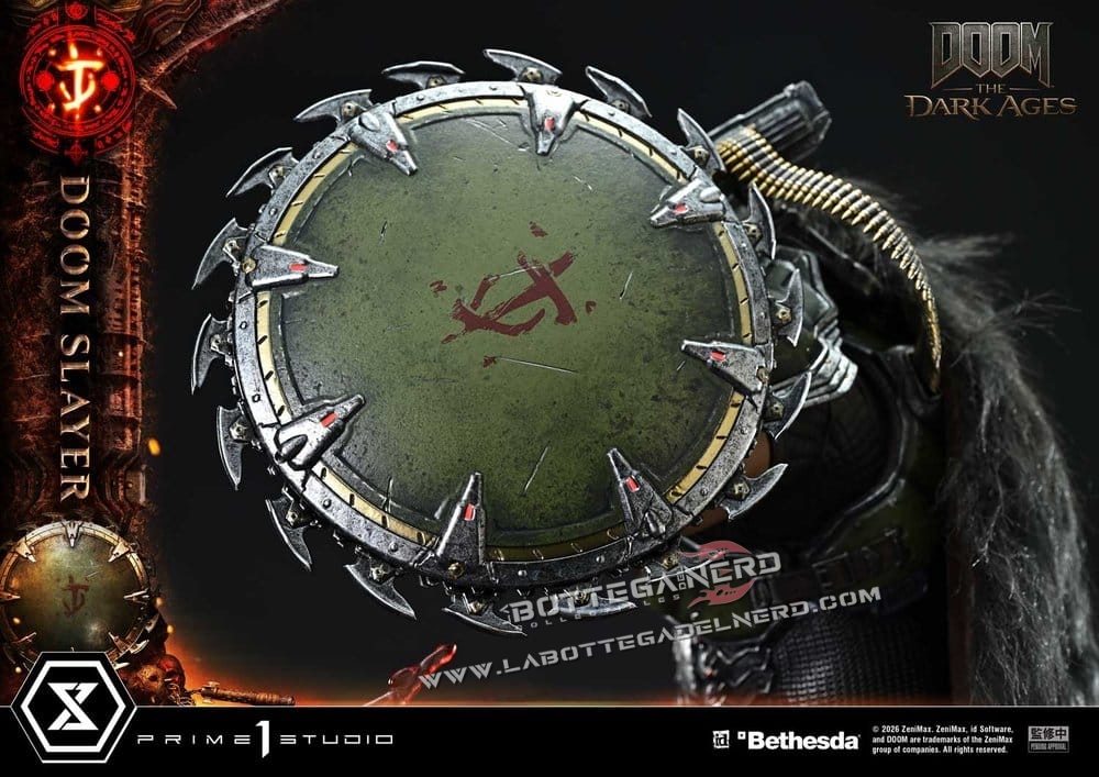 DOOM: The Dark Ages - Ultimate Statue 1/4 DOOM Slayer Dx Bonus 77cm - immagine 24