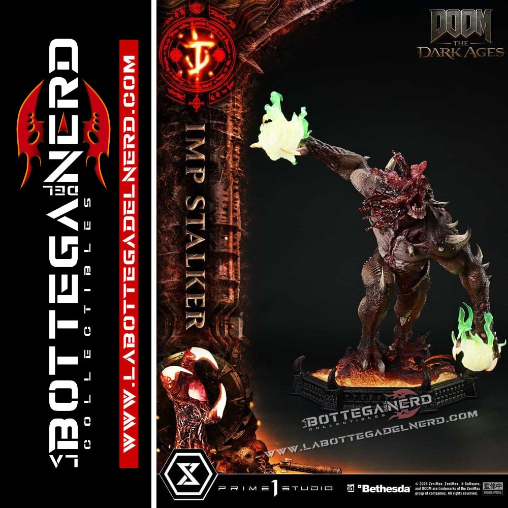 DOOM: The Dark Ages - Masterline Statue 1/4 Imp Stalker 77cm