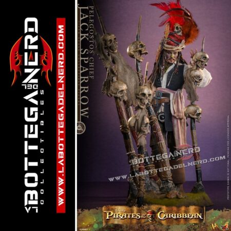 Pirates of the Caribbean - Action Figure 1/6 Pelegostos Chief Jack Sparrow 30cm
