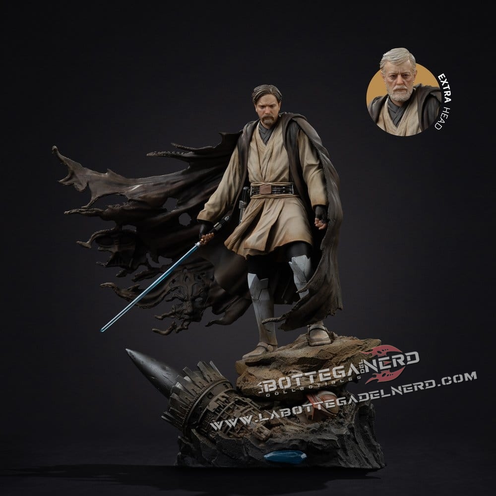 Star Wars - Art Scale Statue 1/10 Obi-Wan Signatures 26cm - immagine 12