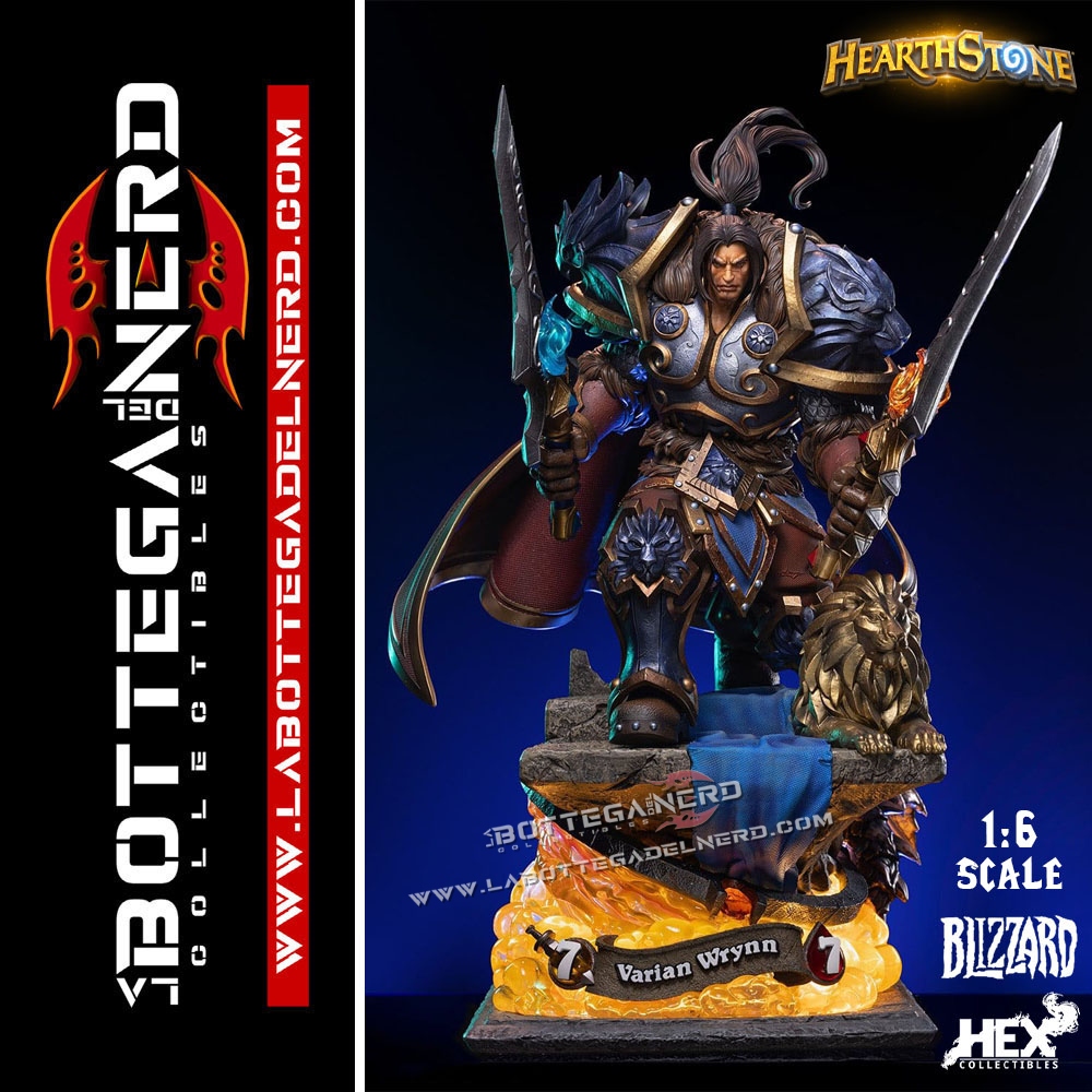 BLIZZARD Heartstone - Statue 1/6 Varian Wrynn 52cm