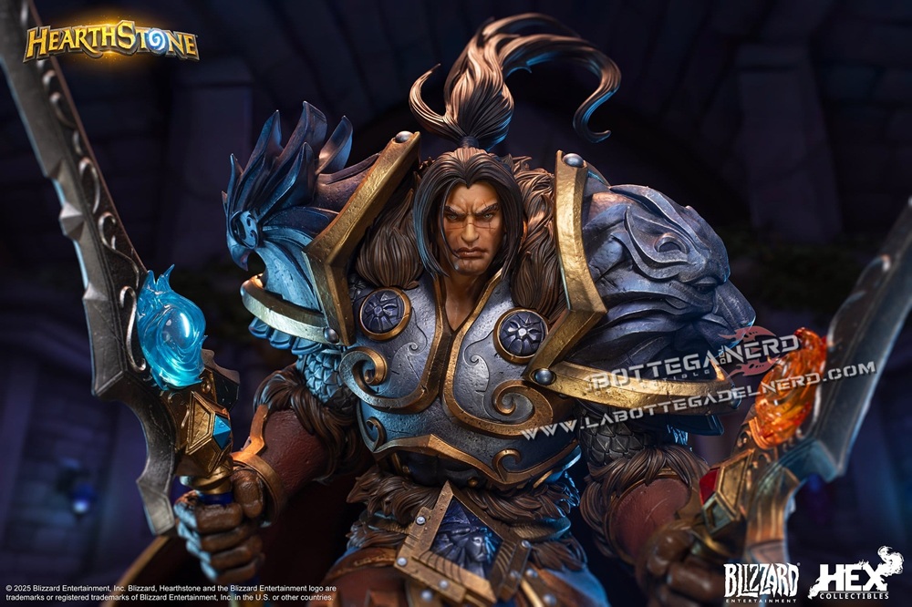 BLIZZARD Heartstone - Statue 1/10 Varian Wrynn 31cm - immagine 3