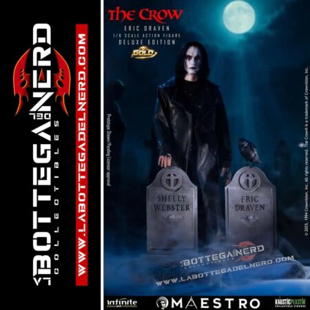 The Crow - Action Figure 1/6 Eric Draven Luxury Deluxe Gold 30cm