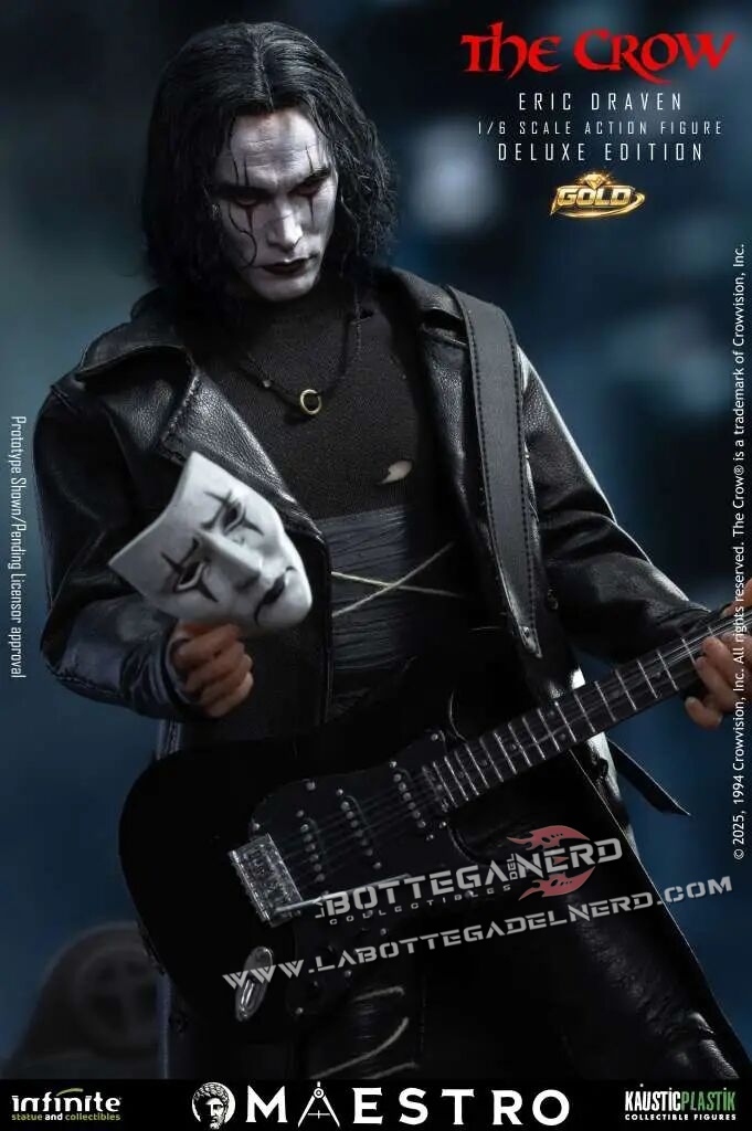The Crow - Action Figure 1/6 Eric Draven Luxury Deluxe Gold 30cm - immagine 4
