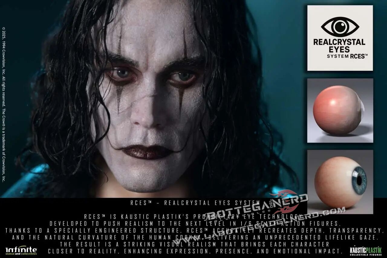 The Crow - Action Figure 1/6 Eric Draven Luxury Deluxe Gold 30cm - immagine 3