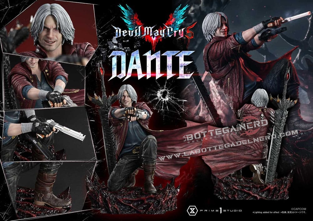 Devil May Cry V - Masterline Statue 1/6 Dante Bonus 32cm - immagine 11