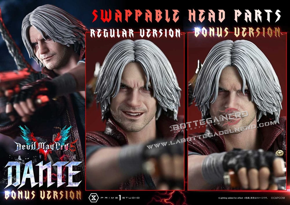 Devil May Cry V - Masterline Statue 1/6 Dante Bonus 32cm - immagine 10