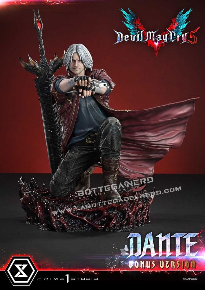 Devil May Cry V - Masterline Statue 1/6 Dante Bonus 32cm - immagine 5