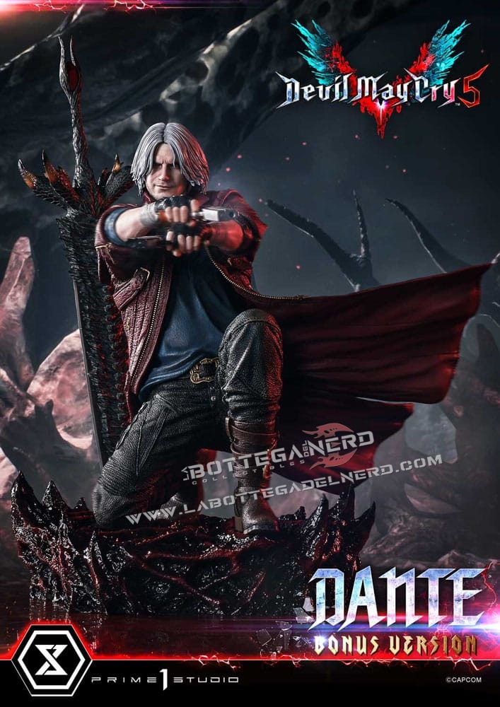 Devil May Cry V - Masterline Statue 1/6 Dante Bonus 32cm - immagine 8