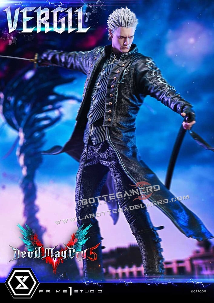 Devil May Cry V - Masterline Statue 1/6 Vergil Bonus 39cm - immagine 2