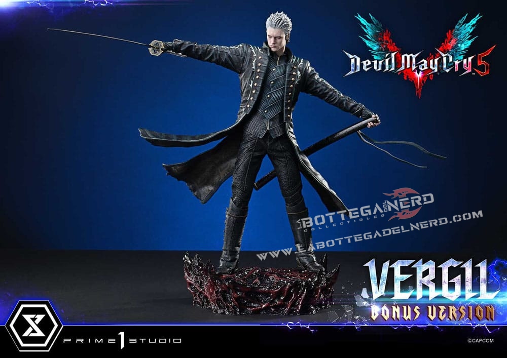 Devil May Cry V - Masterline Statue 1/6 Vergil Bonus 39cm - immagine 3