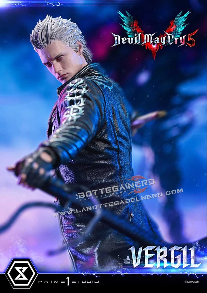 Devil May Cry V - Masterline Statue 1/6 Vergil Bonus 39cm - immagine 5