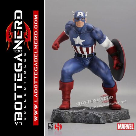 Marvel Comics - Civil War Statue 1/8 Captain America 22cm