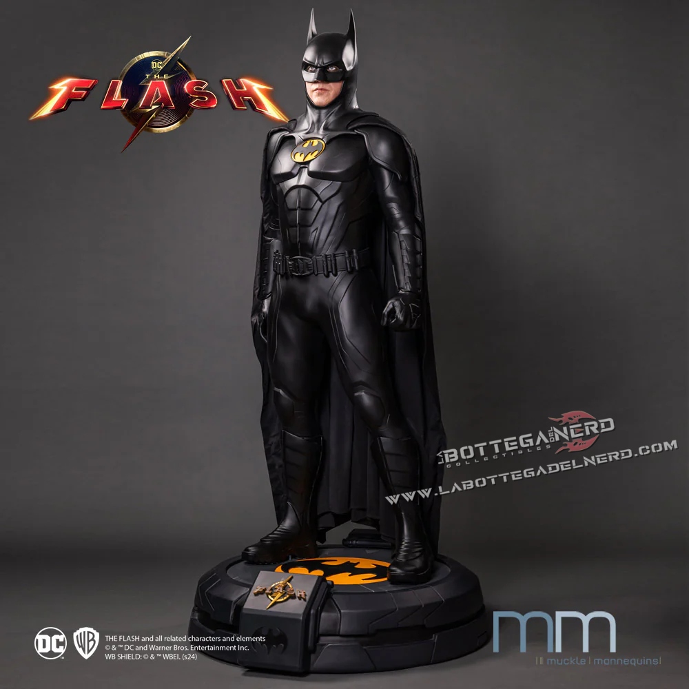 The Flash - Batman Keaton Life-Size Statue (Dimensioni reali) 211cm - immagine 3