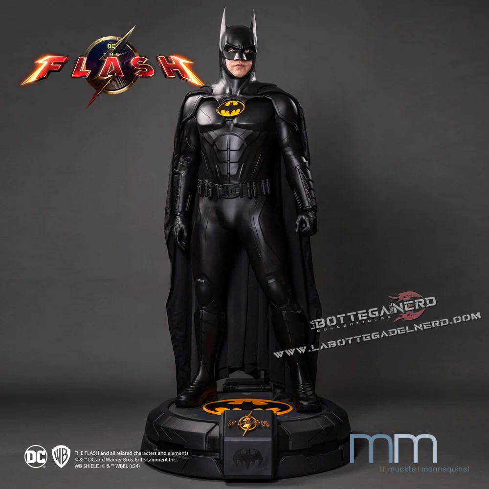 The Flash - Batman Keaton Life-Size Statue (Dimensioni reali) 211cm - immagine 4