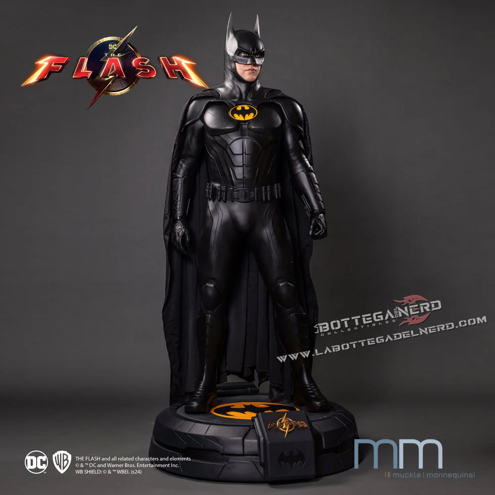 The Flash - Batman Keaton Life-Size Statue (Dimensioni reali) 211cm - immagine 5