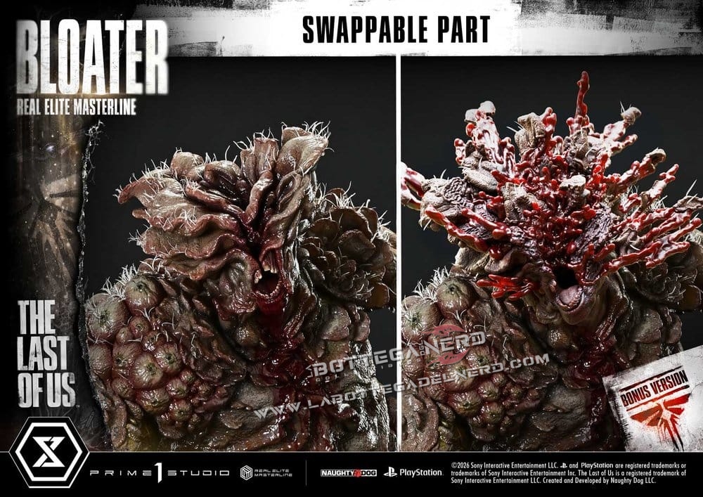The Last of Us - Elite Masterline Statue 1/4 Bloater Bonus Ultimate 65cm - immagine 7