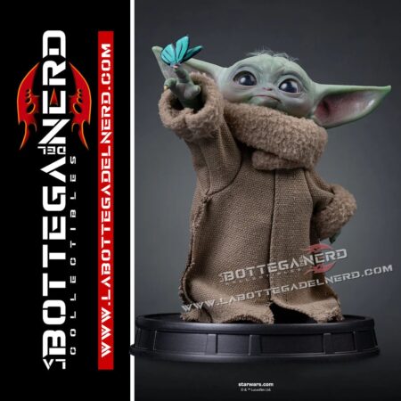 The Mandalorian & Grogu - Grogu Collection Statue Grogu Butterfly Wonder