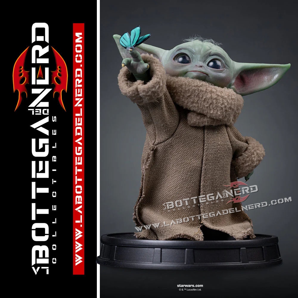 The Mandalorian & Grogu - Grogu Collection Statue Grogu Butterfly Wonder
