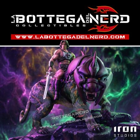 Masters of the Universe - Statue 1/10 He-Man and Battle Cat 33cm