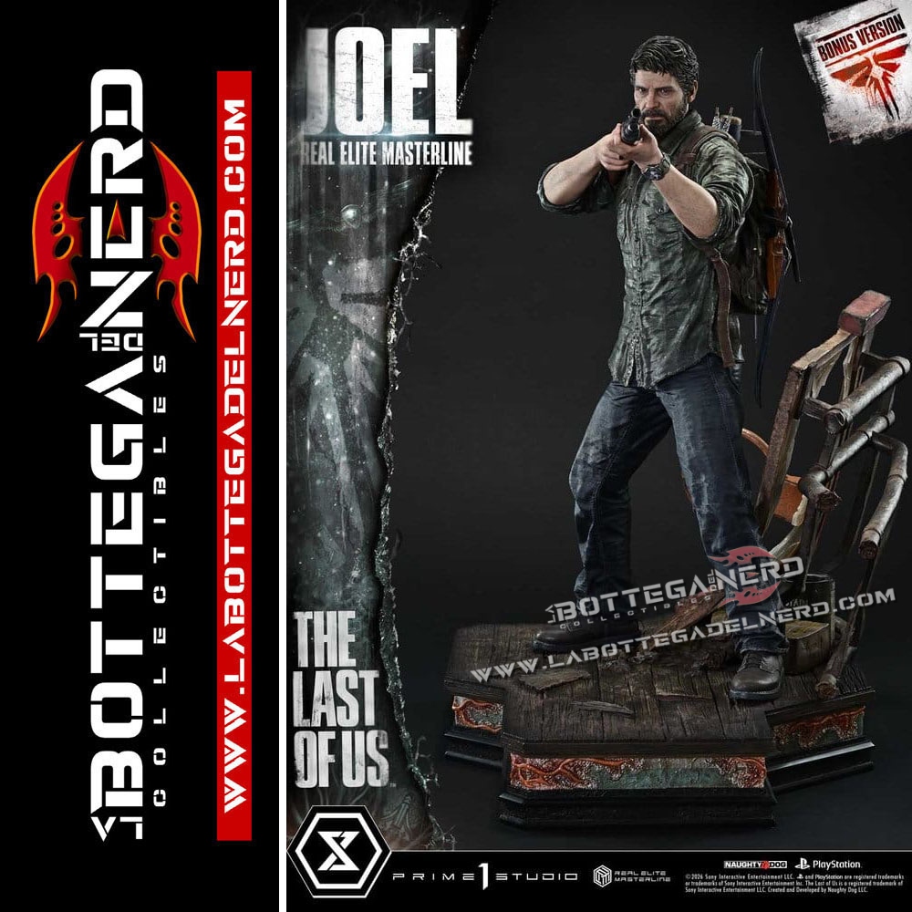 The Last of Us - Elite Masterline Statue 1/4 Joel Bonus 52cm